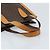 Céline Bolso de mano de lona Macadam CELINE en cuero PVC marrón dorado Auth BSZ508 Castaño - vista 7