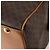 Céline Borsa Boston in tela Macadam CELINE in pelle PVC marrone e oro Auth mr2062 D'oro - vista 16