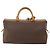 Céline Borsa Boston in tela Macadam CELINE in pelle PVC marrone e oro Auth mr2062 D'oro - vista 2
