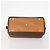 Céline Borsa Boston in tela Macadam CELINE in pelle PVC marrone e oro Auth mr2062 D'oro - vista 5