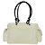 CHANEL Borsa a mano matelassé della linea Cambon in pelle bianca argento CC Auth ARZ785SAM Bianco - vista 2