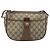 Borsa Sherry Line GG Supreme Web di GUCCI in PVC beige e oro 89 02 032 Auth LNZ714 D'oro - vista 13