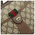 Borsa Sherry Line GG Supreme Web di GUCCI in PVC beige e oro 89 02 032 Auth LNZ714 D'oro - vista 18