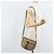 Borsa Sherry Line GG Supreme Web di GUCCI in PVC beige e oro 89 02 032 Auth LNZ714 D'oro - vista 24