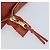 Chloé Borsa a mano Chloe in pelle rossa e oro Auth BA11654 Rosso D'oro - vista 10