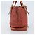 Chloé Borsa a mano Chloe in pelle rossa e oro Auth BA11654 Rosso D'oro - vista 4