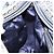 FENDI Zucchino Canvas Tote Bag Navy Silber Auth LNZ696 Marineblau - Ansicht 20