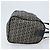 FENDI Zucchino Canvas Tote Bag Navy Silber Auth LNZ696 Marineblau - Ansicht 3