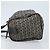 FENDI Zucchino Canvas Tote Bag Navy Silber Auth LNZ696 Marineblau - Ansicht 4