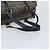 FENDI Zucchino Canvas Tote Bag Navy Silber Auth LNZ696 Marineblau - Ansicht 7