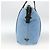 PRADA Tote Bag aus Nylon und Leder hellblau silber authentisch am11000 - Ansicht 4