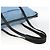PRADA Tote Bag aus Nylon und Leder hellblau silber authentisch am11000 - Ansicht 7