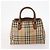 Borsa Burberrys Nova Check in tela e pelle 5 pezzi nero navy beige Auth fm5230 Blu navy - vista 3