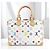 Louis Vuitton x Takashi Murakami Speedy 25 Multicolore Nuovo Bianco - vista 3