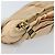 Ribbon PRADA Satinbeutel Beige Gold Auth BSZ565 Golden - Ansicht 10