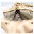 Ribbon PRADA Satinbeutel Beige Gold Auth BSZ565 Golden - Ansicht 19