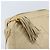 Borsa a Spalla CHANEL in Pelle di Pecora Beige Oro CC Auth BA11562A D'oro - vista 17