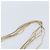 Borsa a Spalla CHANEL in Pelle di Pecora Beige Oro CC Auth BA11562A D'oro - vista 8