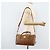Bolso MCM Logogram Vicetos de cuero PVC 2 en 1 marrón dorado Auth BSZ275 Castaño - vista 25