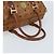 Bolso MCM Logogram Vicetos de cuero PVC 2 en 1 marrón dorado Auth BSZ275 Castaño - vista 7