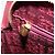 Cartier Borsa a mano in pelle bordeaux oro Auth gh1976 D'oro Bordò - vista 20