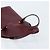 Cartier Borsa a mano in pelle bordeaux oro Auth gh1976 D'oro Bordò - vista 7