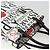 Borsa a spalla in pelle bianca BALENCIAGA con supporto per telefono, modello 593826 Auth BAZ443A Bianco - vista 6