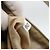 PRADA Borsa a mano in nylon beige argento autentica bs34102 - vista 12