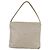 PRADA Borsa a mano in nylon beige argento autentica bs34102 - vista 2