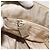 PRADA Borsa a mano in nylon beige argento autentica bs34102 - vista 20