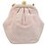 Borsa a Spalla con Catena CHANEL Camoscio Rosa Oro CC Auth AMZ167A D'oro - vista 13