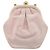 Borsa a Spalla con Catena CHANEL Camoscio Rosa Oro CC Auth AMZ167A D'oro - vista 2