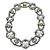 Louis Vuitton COLLAR LV WINDSOR metal tono plateado MP2199 LV Auth LNZ615SM