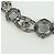 Louis Vuitton COLLAR LV WINDSOR metal tono plateado MP2199 LV Auth LNZ615SM - vista 13