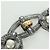 Louis Vuitton COLLAR LV WINDSOR metal tono plateado MP2199 LV Auth LNZ615SM - vista 7