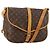 LOUIS VUITTON Borsa a Spalla Monogram Saumur 35 M42254 LV Auth ki6465 Monogramma