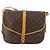 LOUIS VUITTON Borsa a Spalla Monogram Saumur 35 M42254 LV Auth ki6465 Monogramma - vista 13