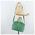 Céline Borsa a mano CELINE in pelle 2 in 1 verde oro Auth AMZ034A D'oro - vista 25