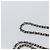 Borsa a spalla con catena CHANEL Pelle Argento CC Auth ka3340SAV - vista 8