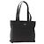 Borsa Tote Prada in nylon nero argento Auth BSZ009