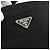 Borsa Tote Prada in nylon nero argento Auth BSZ009 - vista 17
