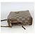 Borsa a Spalla GUCCI GG Plus Supreme PVC Beige Oro Auth SW2213 D'oro - vista 3