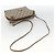 Borsa a Spalla GUCCI GG Plus Supreme PVC Beige Oro Auth SW2213 D'oro - vista 7