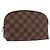 LOUIS VUITTON Kosmetiktäschchen PM Damier Ebene N47516 Authentisch LV SW2192