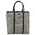 Gucci Borsa Tote GG Supreme in PVC Blu Navy Argento 223668 Auth 173902 - vista 13