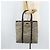 Gucci Borsa Tote GG Supreme in PVC Blu Navy Argento 223668 Auth 173902 - vista 26