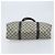 Gucci Borsa Tote GG Supreme in PVC Blu Navy Argento 223668 Auth 173902 - vista 5