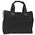 FENDI Hand Bag Canvas Black Silver Auth BA11699 Silvery