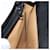 Céline Borsa a Spalla in Pelle Nera e Oro Auth LNZ656 Nero D'oro - vista 23