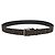 FENDI Zucca Canvas Gürtel 41,3"" Schwarz Braun 7C0497 Auth SW2291A